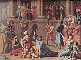 The Triumph of David [detail] by Nicolas Poussin